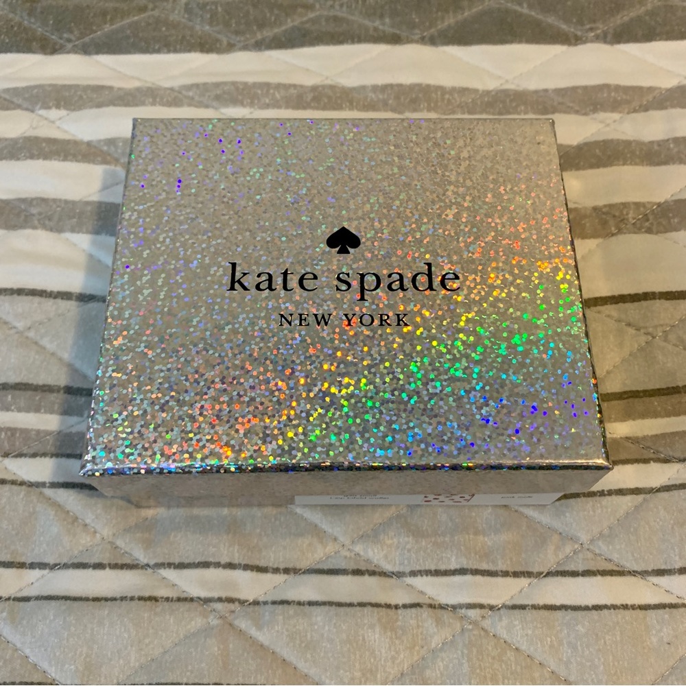 SOLD❗️Kate Spade Pink Multi L-Zip Bifold Wallet - Picture 3 of 11